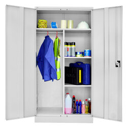 GO Cupboard shelf with coat rail (GCWS SG)