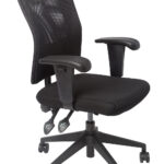AM100 Medium Mesh Back Operator Chair (AM100 BK)
