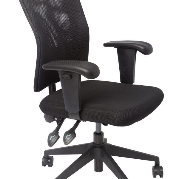 AM100 Medium Mesh Back Operator Chair (AM100 BK)
