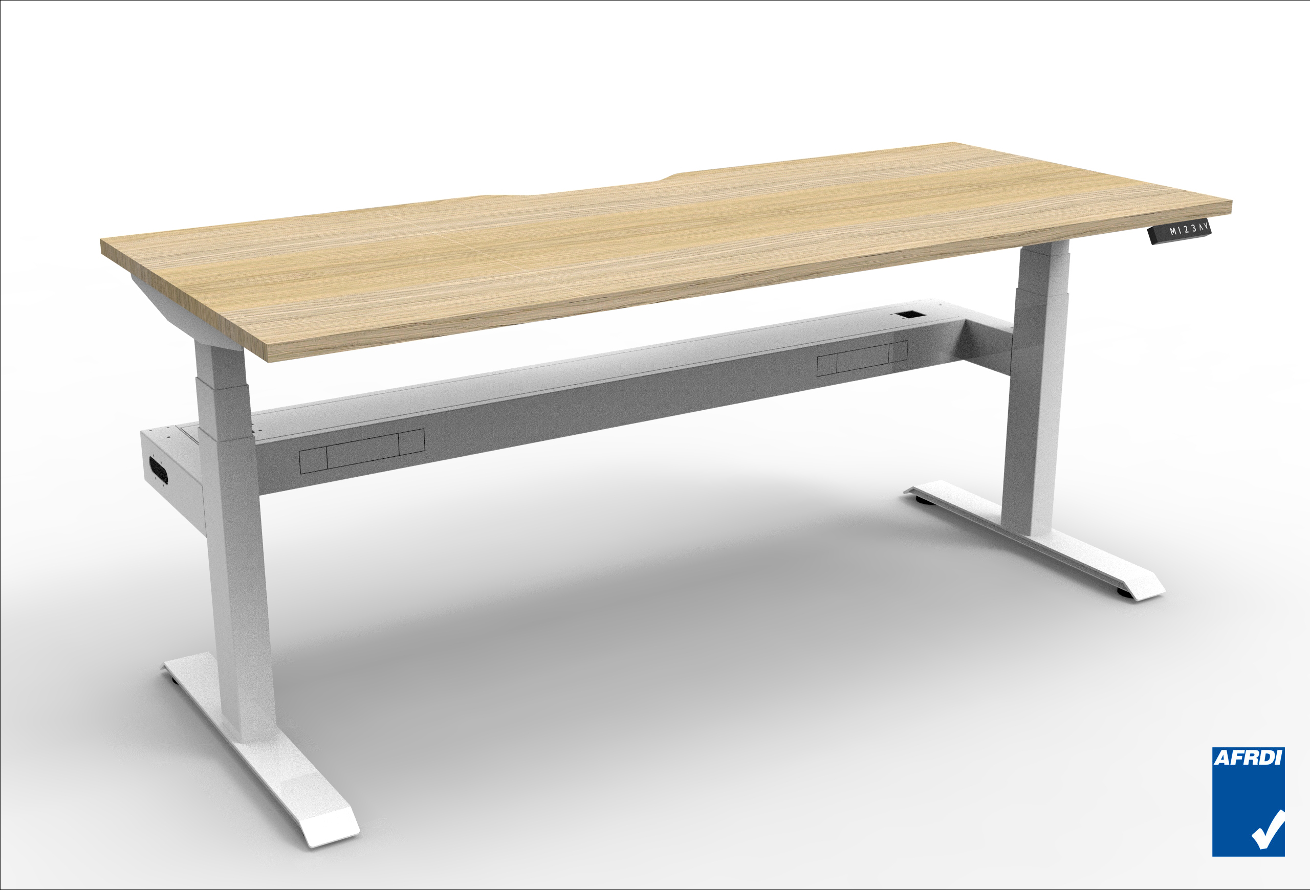 Boost Plus Single Sided Workstation With Cable Tray - (B+1PCT) - Image 3