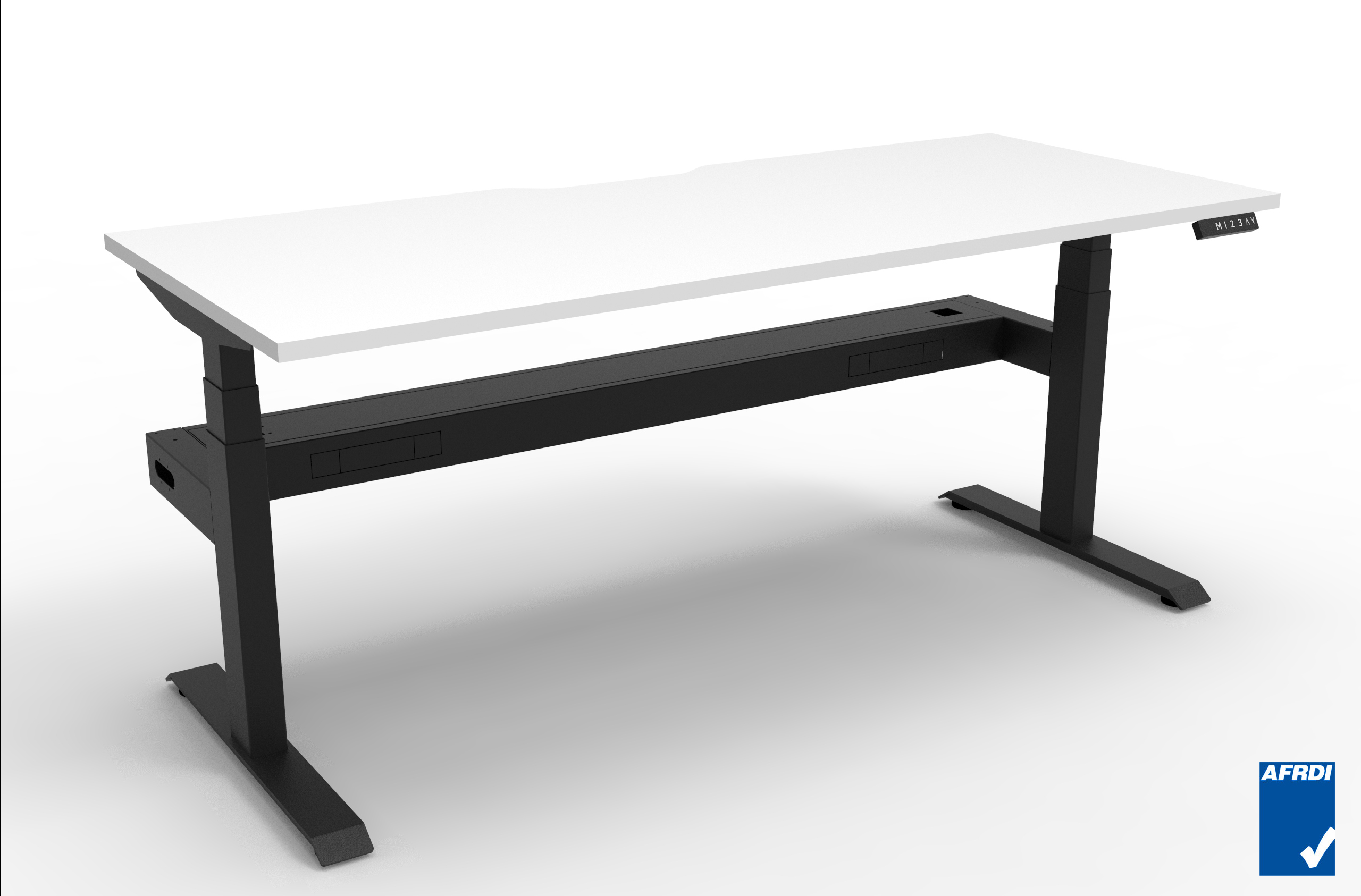 Boost Plus Single Sided Workstation With Cable Tray - (B+1PCT) - Image 2