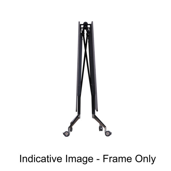 Rapid Edge Folding Boardroom Table FRAME ONLY 2095mm W x 710mm D x 725mm H – (BFF2410 BL)