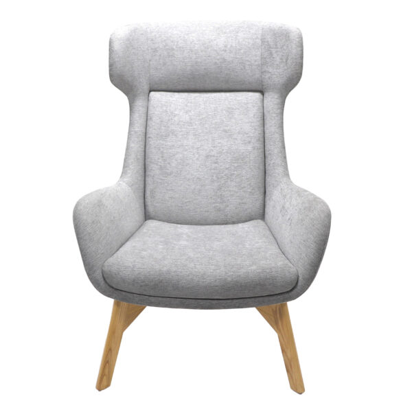 Calypso Wing Back Lounge Chair – Light Grey – (CALYPSO LG)