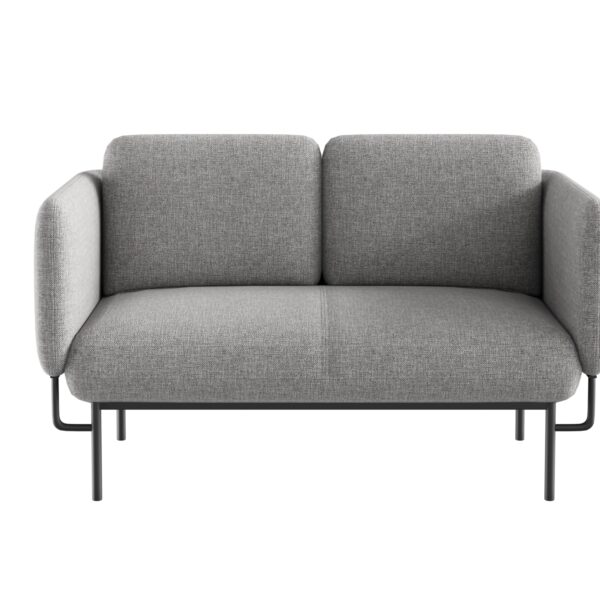 Capri Two Seater Lounge Light Grey – (CAPRI2 LG)