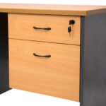 Rapid Vibe Fixed Under Desk Pedestal - 465mm W x 447mm D x 454mm H - (CDKP3D)