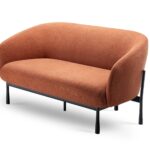 Cosmos 2 Seater Lounge - (COSMOS-2 RUST)