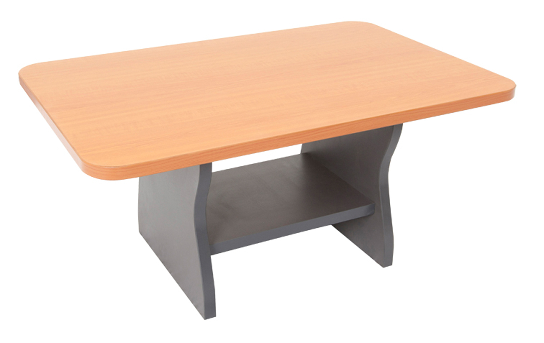 Rapid Worker Slab End Coffee Table 900mm W x 600mm D x 450mm H (CT96)