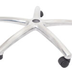 Optional Extra Chrome 5 Star Base With Back Castors for Operator Chairs - (CH BASE)