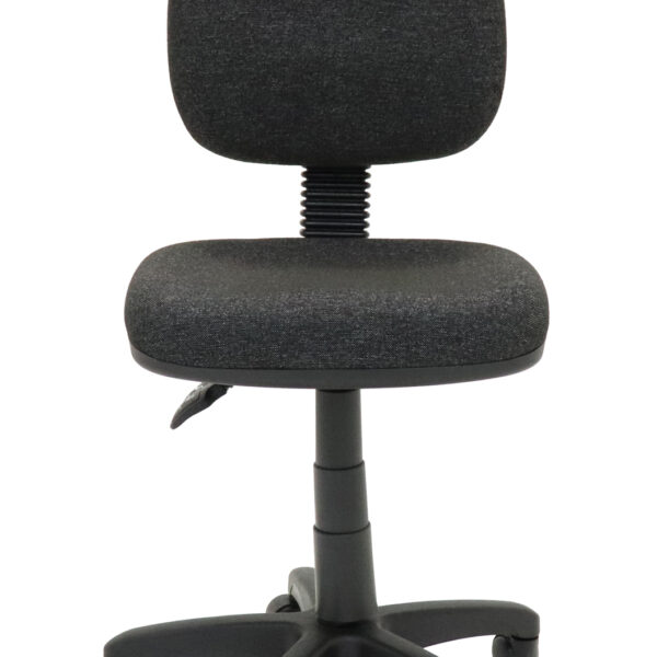 Commercial Grade Medium Back Operator Chair 2 Lever Mechanism (EC070BM BL)
