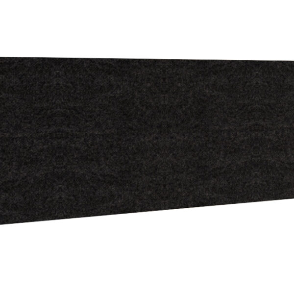 “Eco Panel Desk Mounted Screen | ** No Clamps Included ** 1490mm W X 384mm H X 27mm T  | Radial Corners Polyester Fibre Panel with Pinnable Surface Available in Black or Marble Grey” (EPS1500)