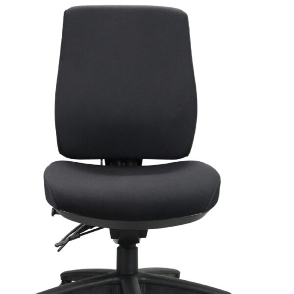 Ergo Air High Back Operator Chair - Black Fabric (ERGO AIR BL)