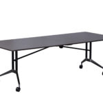 Rapid Edge Folding Boardroom Table 2400mm W x 1000mm D x 743mm H (FBT2410)