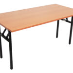Steel Frame Folding Table 1500mm W x 750mm D x 730mm H 30mm x 30mm (FFT1575)