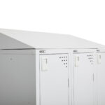 GO 30 Degree Sloping Top For Bank Of 3 305mm W Lockers   270mm H X 915mm W (G32830 SG)
