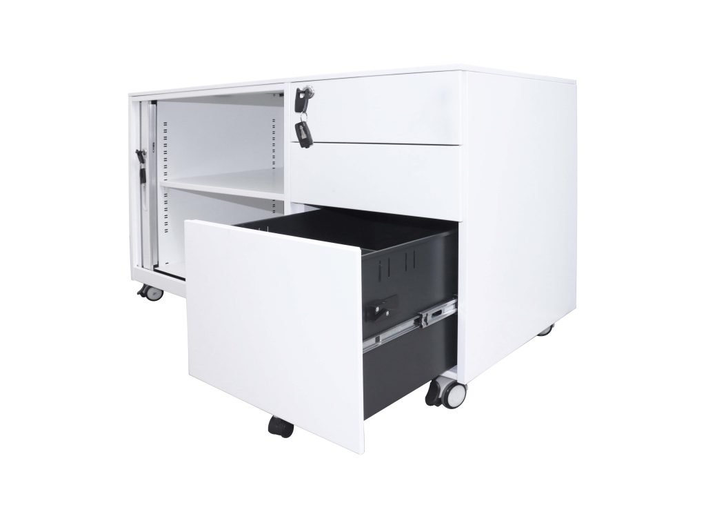 Rapidline Mobile Caddy Unit - 615mm H x 1050mm W x 500mm D - (GCADN-R) - Image 2