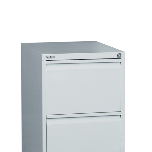 Go 2 Draw Filing Cabinet – 705mm H x 460mm W x 620mm D – (GFCA2)