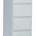Go 4 Draw Filing Cabinet - 1321mm H x 460mm W x 620mm D - (GFCA4)
