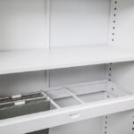 Go Pull Out File Shelf 1200 - White China (GG12PS WC)