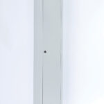 GO Locker - Single Door 1830mm H x 380mm W x 455mm D - silver grey (GL380/1 SG)