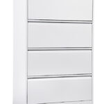 GO Heavy Duty 4 Drawer Lateral Filing Cabinet - 1321mm H x 900mm W x 473mm D (GLF4)