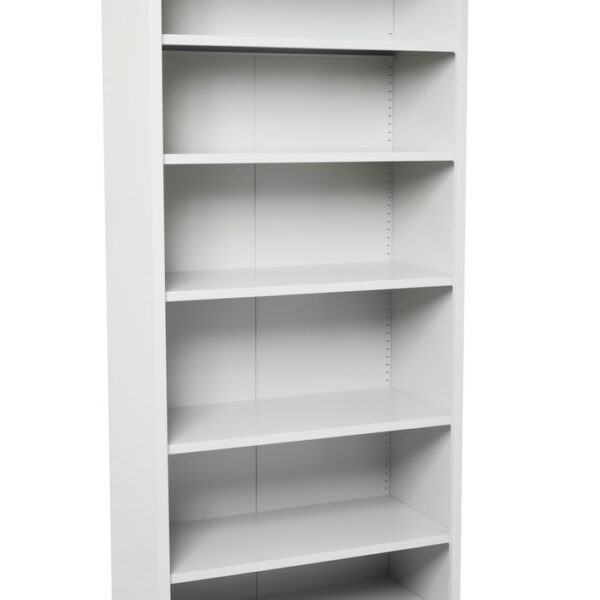 Rapidline 2200mm H x 910mm W x 400mm D Shelving Unit – 5 Shelves –  Flat Pack – Silver Grey (GSC9422 SG)