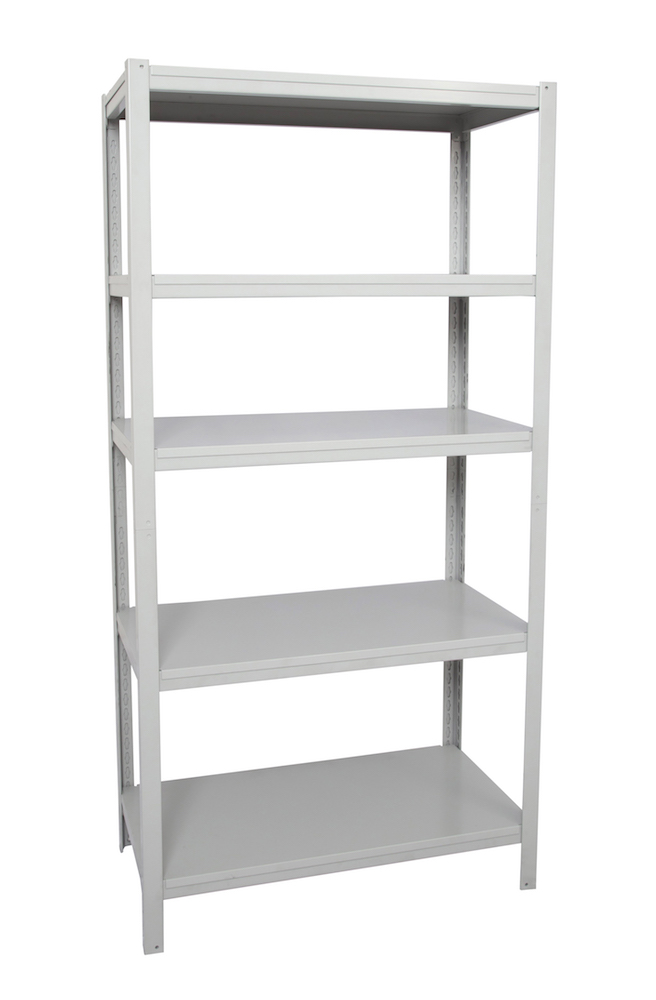 Rapidline Boltless Shelving Unit 1830 x 914 x 457 (with 5 Shelves) SILVER GREY