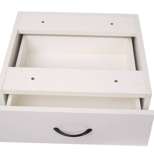 Rapid Vibe 1 Drawer Box No Lock – White (HDKP1D)