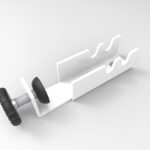 Rapid Infinity Return/Corner Workstation Rail Clamp (Set of 2) (IRC W)