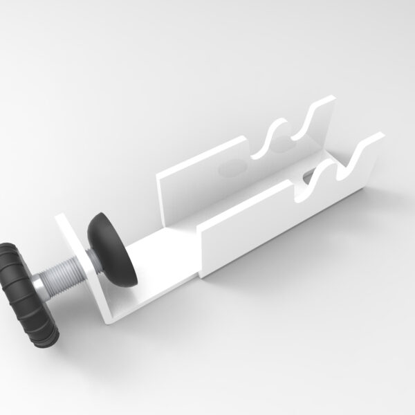 Rapid Infinity Return/Corner Workstation Rail Clamp (Set of 2) (IRC W)