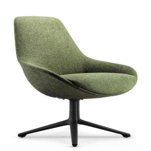 Lutie Club 4 Star Base Breakout Lounge Chair – (LUTIE CLUB OLIVE)