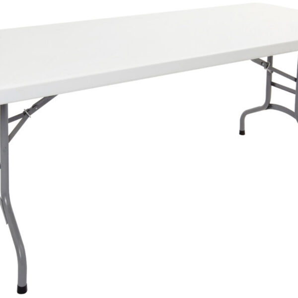 Rapidline Poly Folding Table 1800 X 750 – Off white