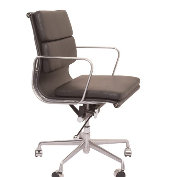 Rapidline Medium Back Meeting/Executive Chair Single Point Lock Mechanism (PU900M)