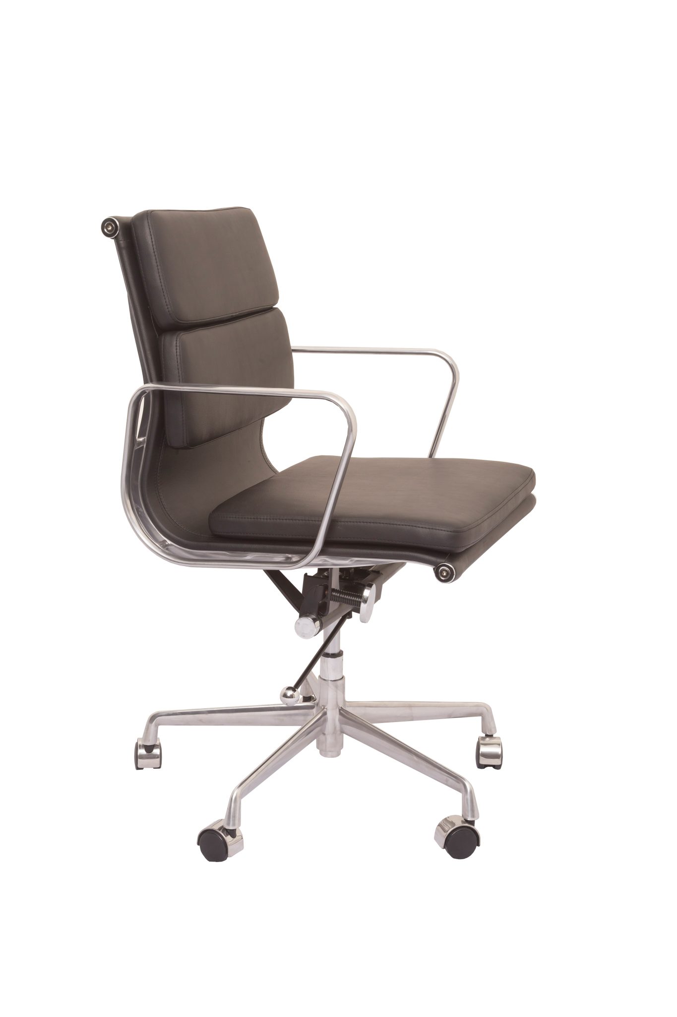 Rapidline Medium Back Meeting/Executive Chair Single Point Lock Mechanism (PU900M) - Image 2