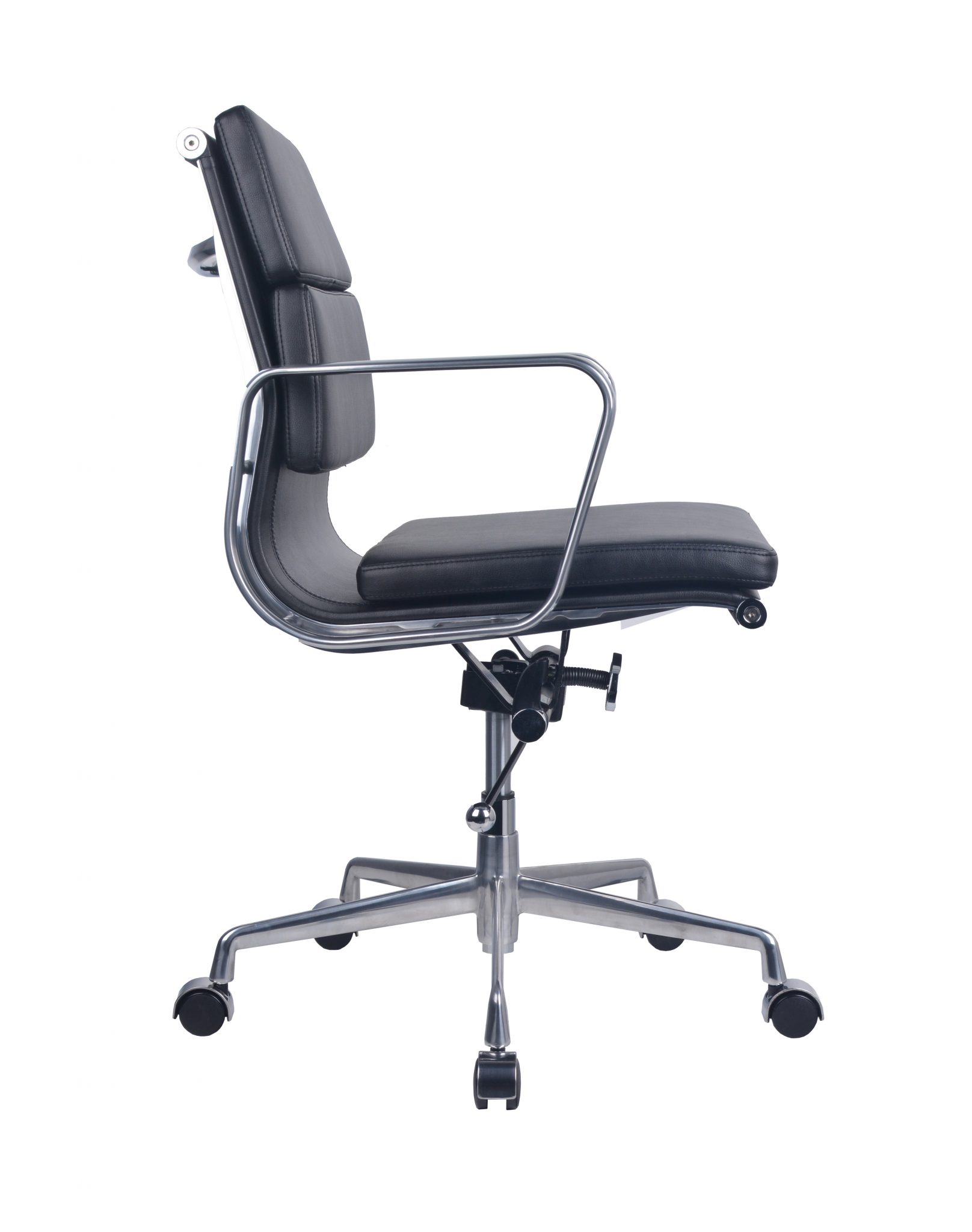 Rapidline Medium Back Meeting/Executive Chair Single Point Lock Mechanism (PU900M) - Image 6