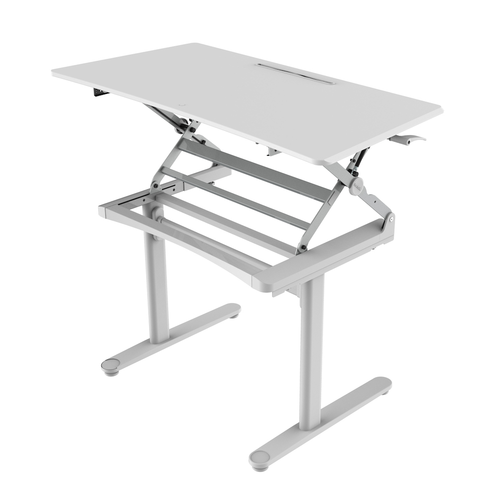 Rapid Surge Height Adjustable Desk 1190mm W x 590mm D Worksurface - Image 2