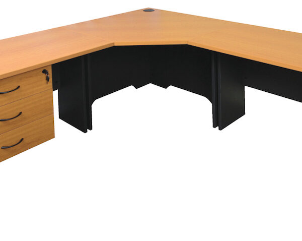 Rapid Worker 1800 x 1800 x 600 Open Corner Workstation – (RWCWS1818)