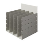 4 Slot Document Divider To Suit Rapid Screen Perforated Steel Design (SCDPC DIVIDE)