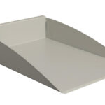 A4 Document Tray To Suit Rapid Screen Perforated Steel Design - Precious Silver (SCDOC TRAY)
