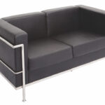 Space 2 Seater Lounge Chrome Wrap Around Frame (SPACE2)