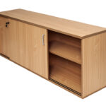 Rapid Vibe Sliding Door Credenza - 1800mm W x 450mm D x 730mm H - (SPC18)