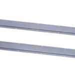 Rapid Span electric Worktop stiffening rail to suit 1500 Desk -  Brushed Silver