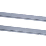 Rapid Span electric Worktop stiffening rail to suit 1800 Desk -  Brushed Silver
