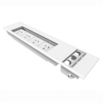 Surface Mount Box 4 GPO + 3 Data Provisions (SWFLIP4G3D)