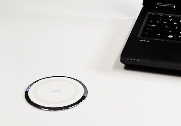 Rapid wiring 80mm Dia Wireless in Desk charger