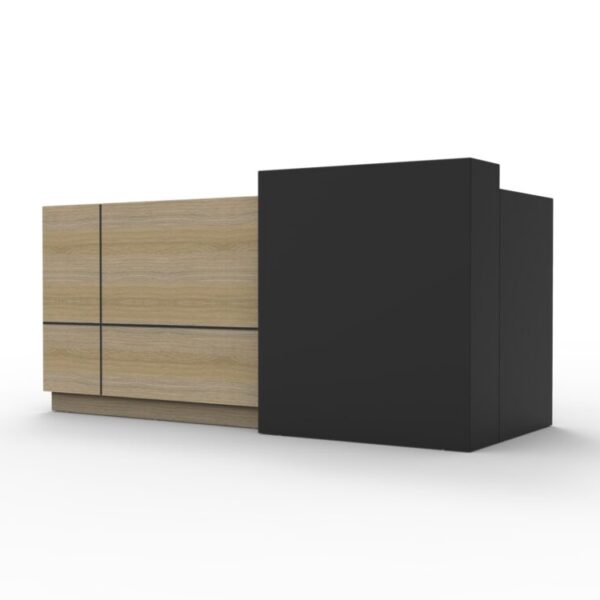 Sempre Reception Counter – 2400mm W x 1150mm H x 950mm D