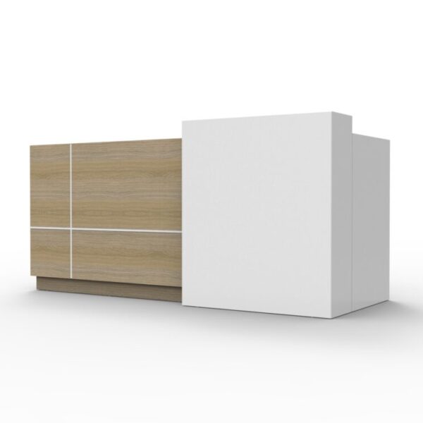 Sempre Reception Counter – 2400mm W x 1150mm H x 950mm D