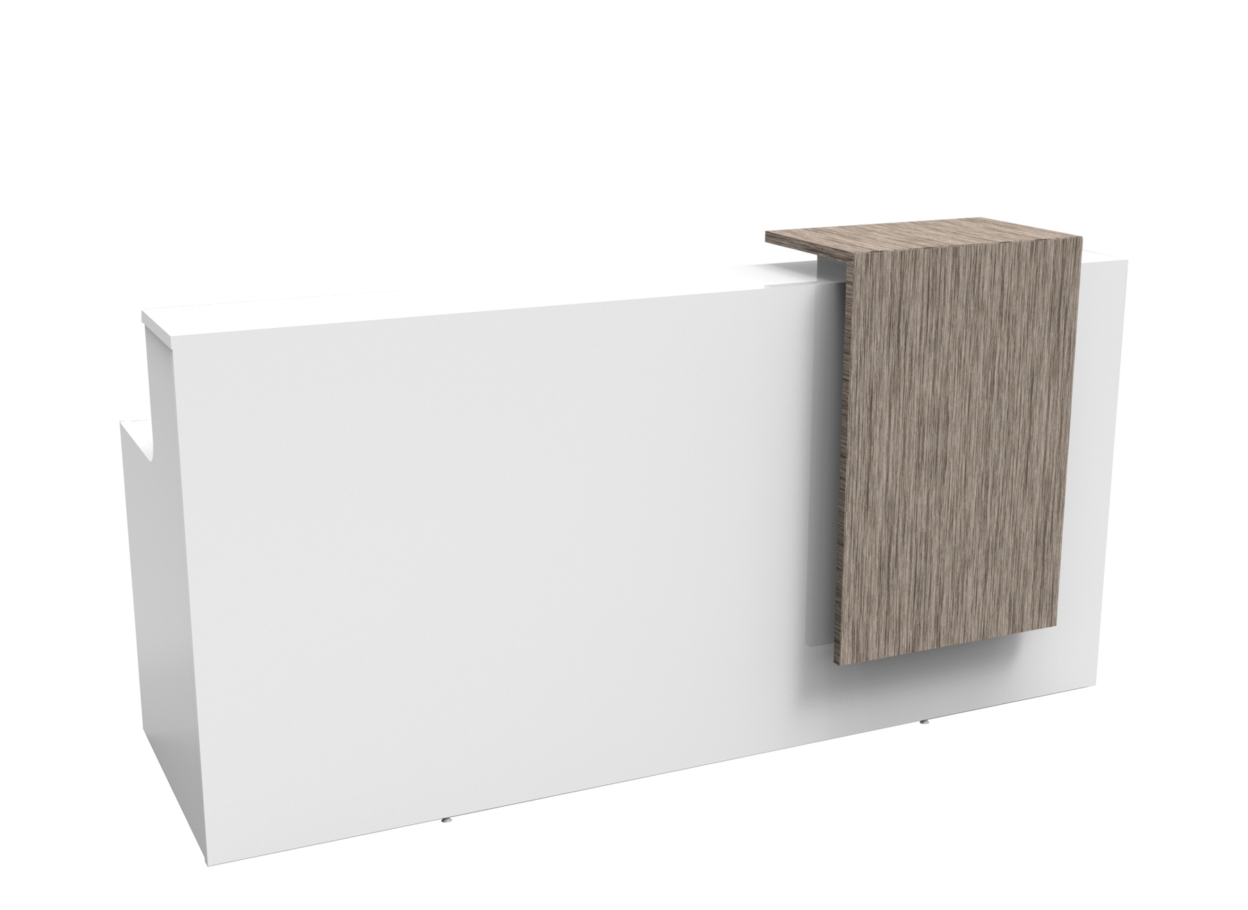 Urban Reception Counter - 2200mm W x 800mm D x 1150mm H (URC NW/DW) - Image 4
