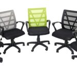 Rapidline Mesh Back Operator Chair With Arms - (VIENNA)