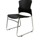 Heavy Duty PVC Sled Base Visitor/Lunchroom Chair With Linking Feature - (ZING)