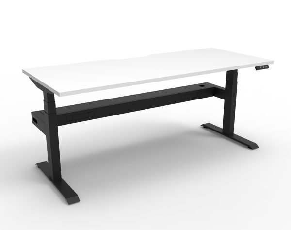 Boost Plus Single Sided Workstation With Cable Tray 1200mm W x 750mm D x 1330mm H (B+1PCT1275)